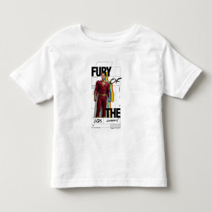 SHAZAM! Fury of the Gods   Retro Album Style Art Toddler T-Shirt