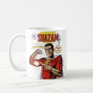 SHAZAM! Fury of the Gods   SHAZAMily Comic Cover Coffee Mug