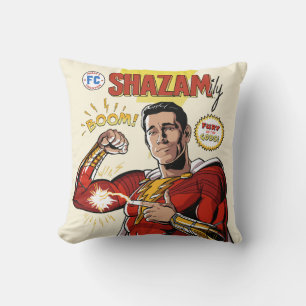 SHAZAM! Fury of the Gods   SHAZAMily Comic Cover Cushion
