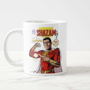 SHAZAM! Fury of the Gods   SHAZAMily Comic Cover Large Coffee Mug