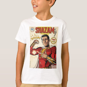 SHAZAM! Fury of the Gods   SHAZAMily Comic Cover T-Shirt