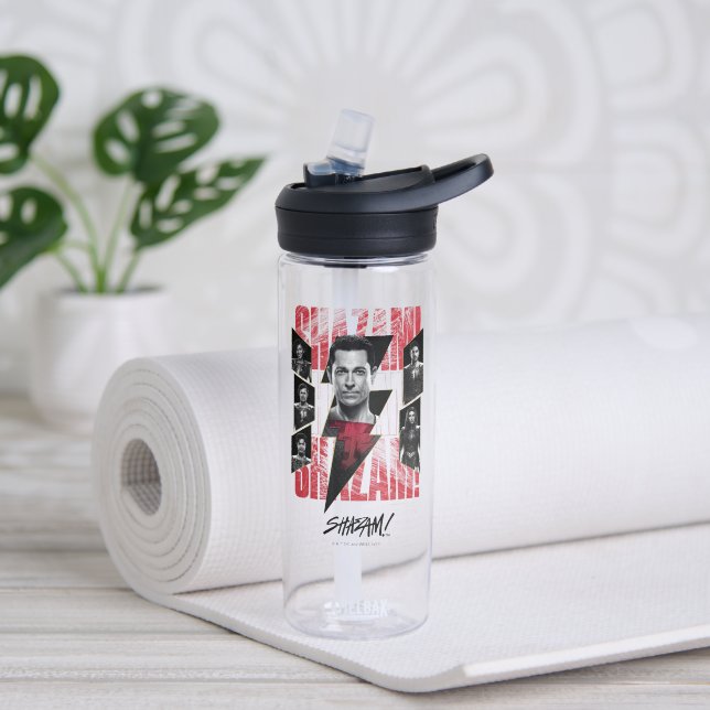 SHAZAM! Fury of the Gods | SHAZAMily Group Water Bottle (Yoga)