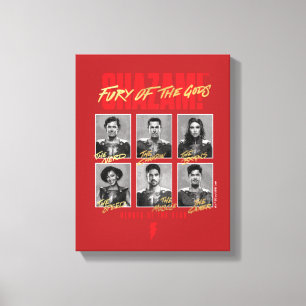 SHAZAM! Fury of the Gods   SHAZAMily Yearbook Canvas Print
