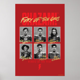 SHAZAM! Fury of the Gods | SHAZAMily Yearbook Poster