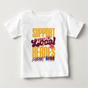 SHAZAM! Fury of the Gods   Support Local Heroes Baby T-Shirt
