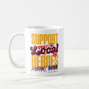 SHAZAM! Fury of the Gods   Support Local Heroes Coffee Mug