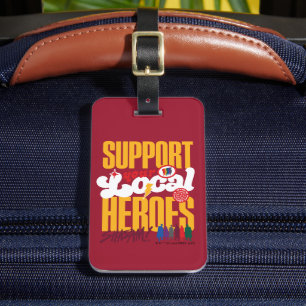 SHAZAM! Fury of the Gods Support Local Heroes Luggage Tag