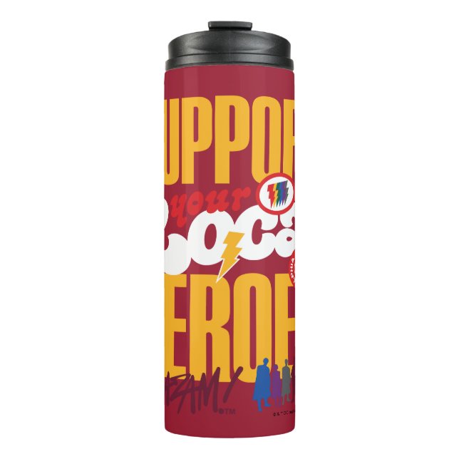 SHAZAM! Fury of the Gods | Support Local Heroes Thermal Tumbler (Front)
