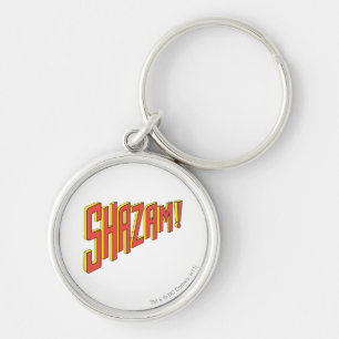 Shazam Logo Red/Yellow Key Ring