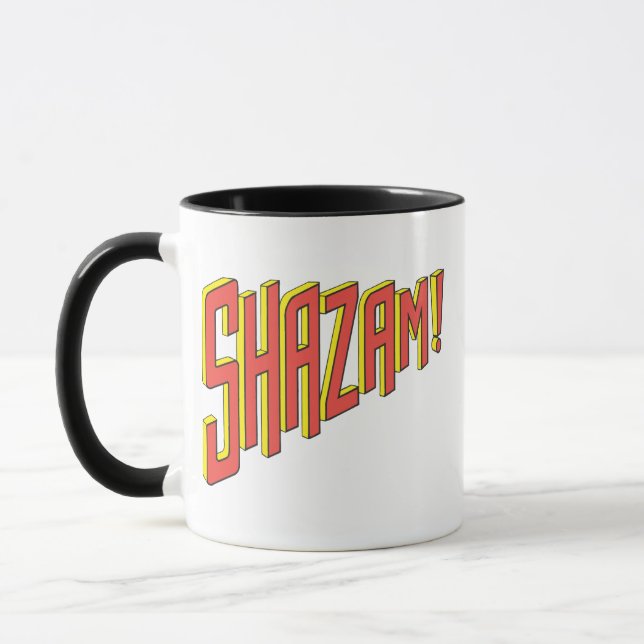 Shazam Logo Red/Yellow Mug (Left)