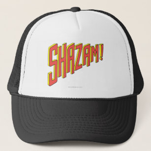 Shazam Logo Red/Yellow Trucker Hat