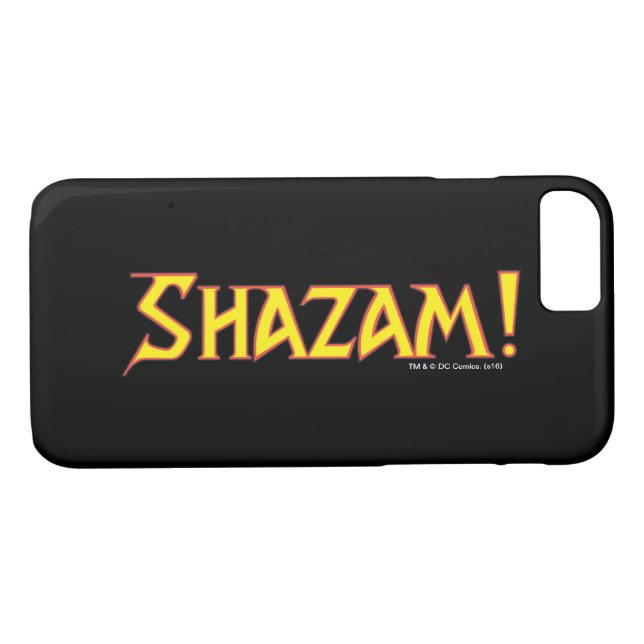 Shazam Logo Yellow/Red Case-Mate iPhone Case (Back (Horizontal))