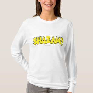 Shazam Logo Yellow T-Shirt