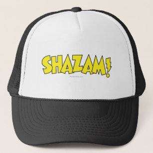Shazam Logo Yellow Trucker Hat