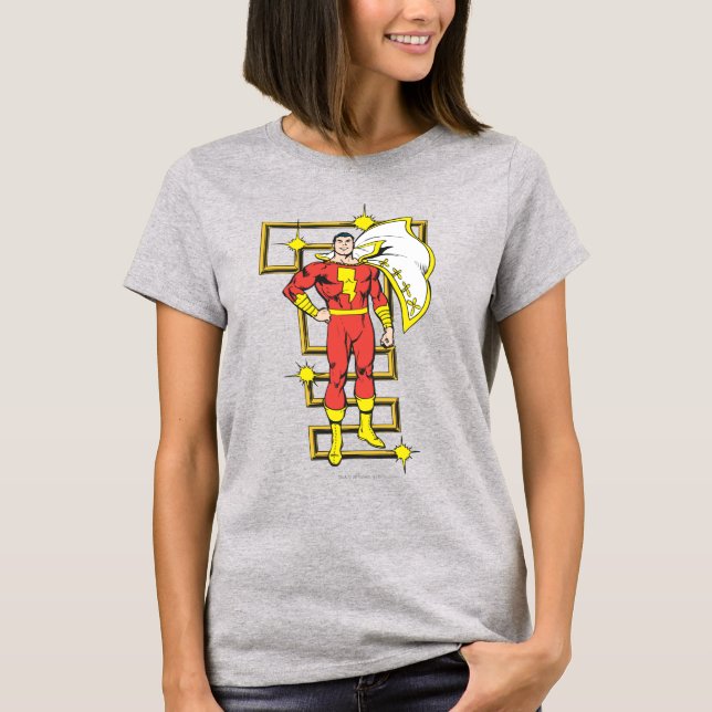 SHAZAM Poses T-Shirt (Front)