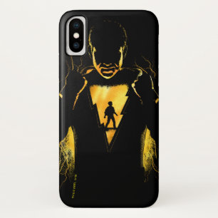 SHAZAM!   Shazam and Billy Lightning Silhouette iPhone X Case