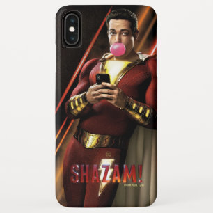 SHAZAM!   Shazam Blowing Bubble Gum iPhone XS Max Case