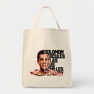 SHAZAM!   Shazam Closeup Acronym Graphic Tote Bag