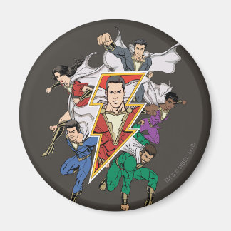 SHAZAM! | Shazam Family Graphic Magnet