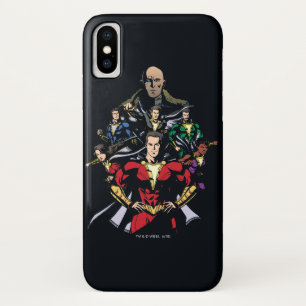 SHAZAM!   Shazam Family Vs. Dr. Sivana iPhone X Case