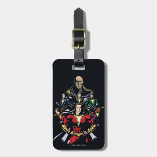 SHAZAM!   Shazam Family Vs. Dr. Sivana Luggage Tag