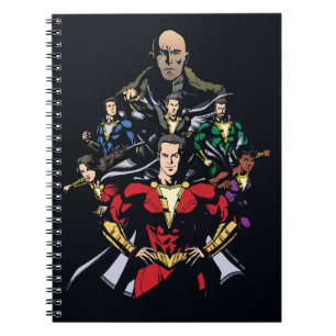 SHAZAM! Shazam Family Vs. Dr. Sivana Notebook