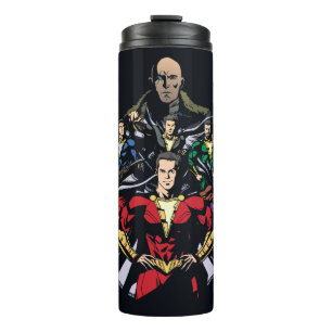 SHAZAM!   Shazam Family Vs. Dr. Sivana Thermal Tumbler