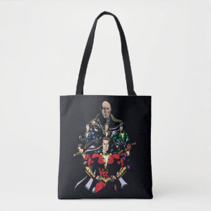 SHAZAM!   Shazam Family Vs. Dr. Sivana Tote Bag