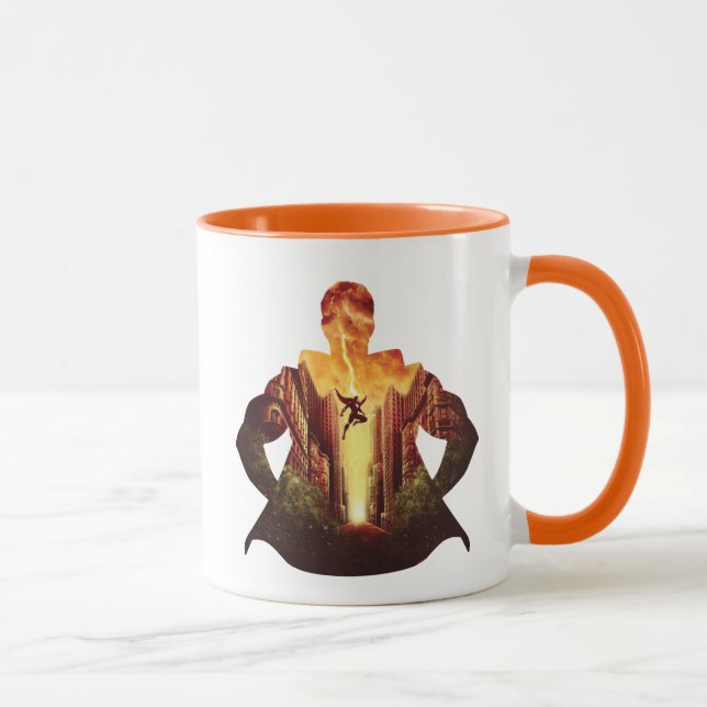 SHAZAM! | Shazam Sunset Silhouette Mug (Right)