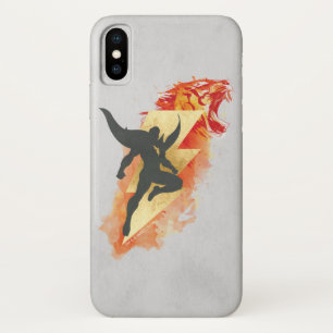 SHAZAM!   Shazam Tiger & Lightning Graphic iPhone X Case