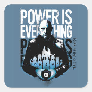 SHAZAM! Sivana "Power Is Everything" Square Sticker