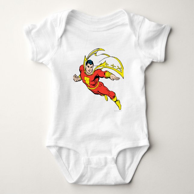 Shazam Soaring Baby Bodysuit (Front)