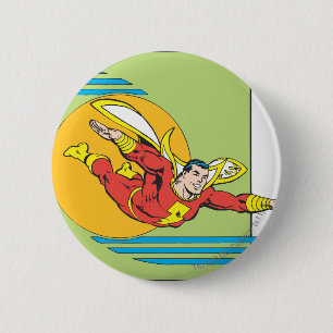 SHAZAM Soars 6 Cm Round Badge
