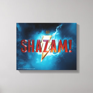 SHAZAM! Theatrical Logo Canvas Print