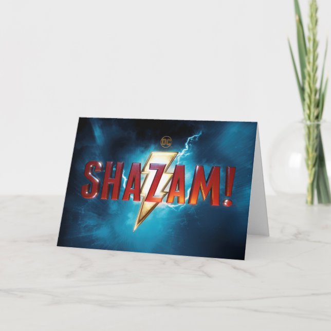 SHAZAM! | Theatrical Logo Card (Front)