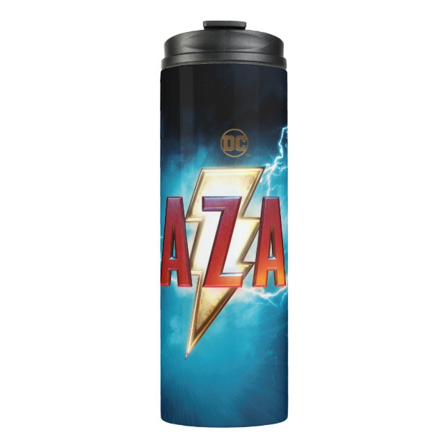 SHAZAM! | Theatrical Logo Thermal Tumbler (Front)