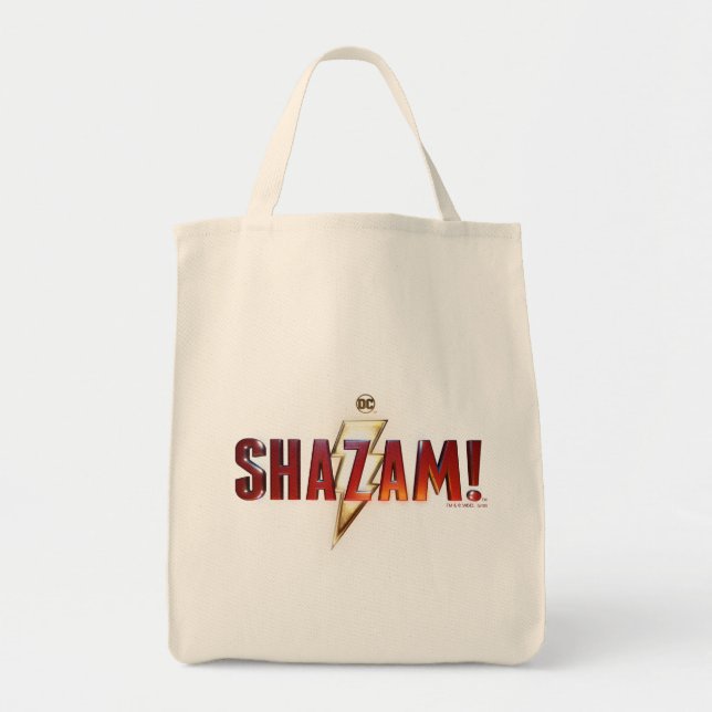 SHAZAM! | Theatrical Logo Tote Bag (Front)