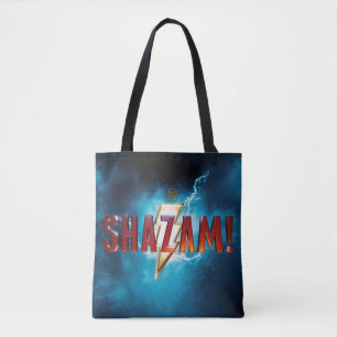 SHAZAM!   Theatrical Logo Tote Bag