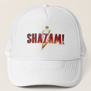 SHAZAM!   Theatrical Logo Trucker Hat