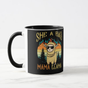She A Bad Llama Mother's Day Vintage Mug
