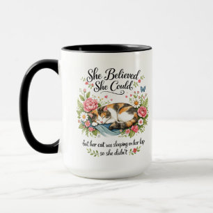 She Believed She Could  Motivational for Co-Worker Mug