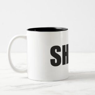 She Believed She Could, She Did! Two-Tone Coffee Mug