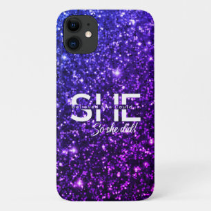 She Believed She Could So She Did  iPhone 11 Case
