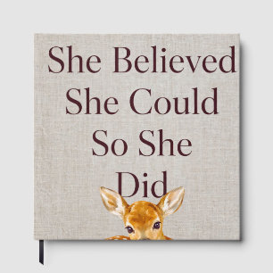 She Believed She Could So She Did Inspirati Guest Book
