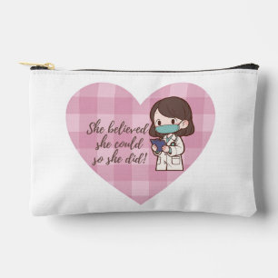She Believed She Could So She Did - makeup bag