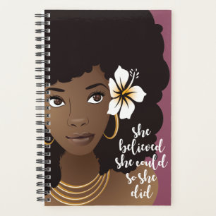She Believed She Could So She Did Planner