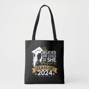 She Believed She Could So She Mastered It 2024 Tote Bag