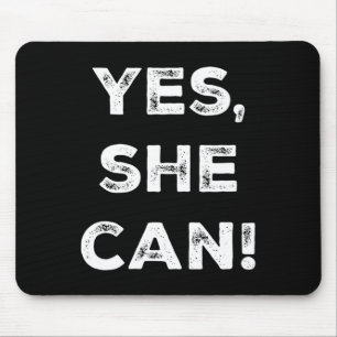 She Can Kamala Harris Dnc Slogan President 2024  Mouse Mat