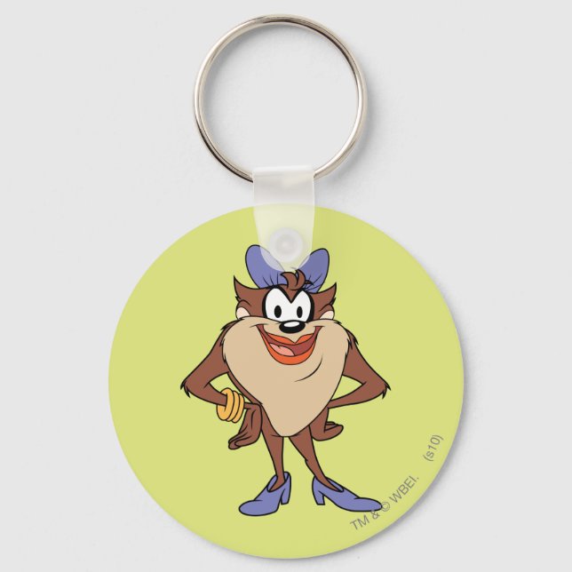 She-Devil in Colour Key Ring (Front)