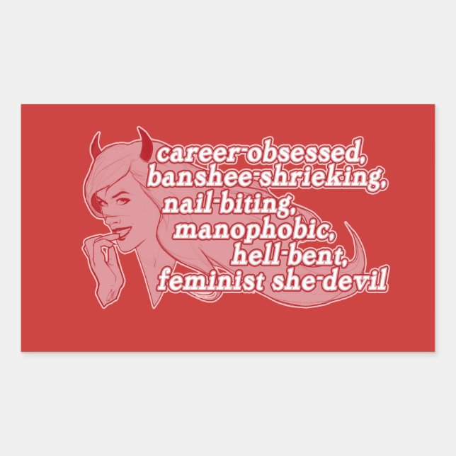 She-Devil sticker (Front)